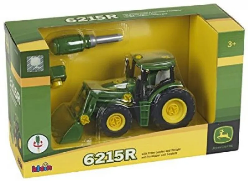 Masinuta Klein John Deere tractor with weight