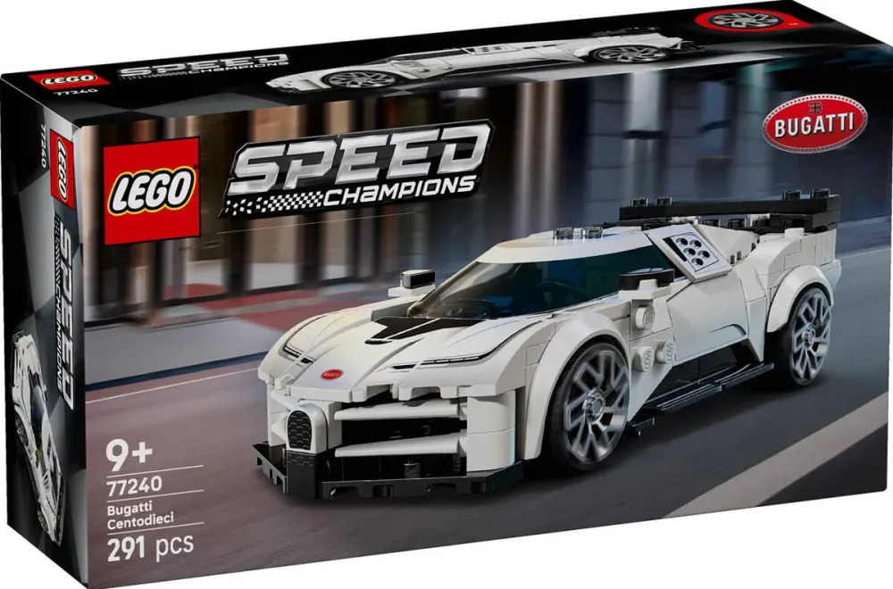 LEGO SPEED CHAMPIONS 77240 Bugatti Centodieci Hyper Sports Car