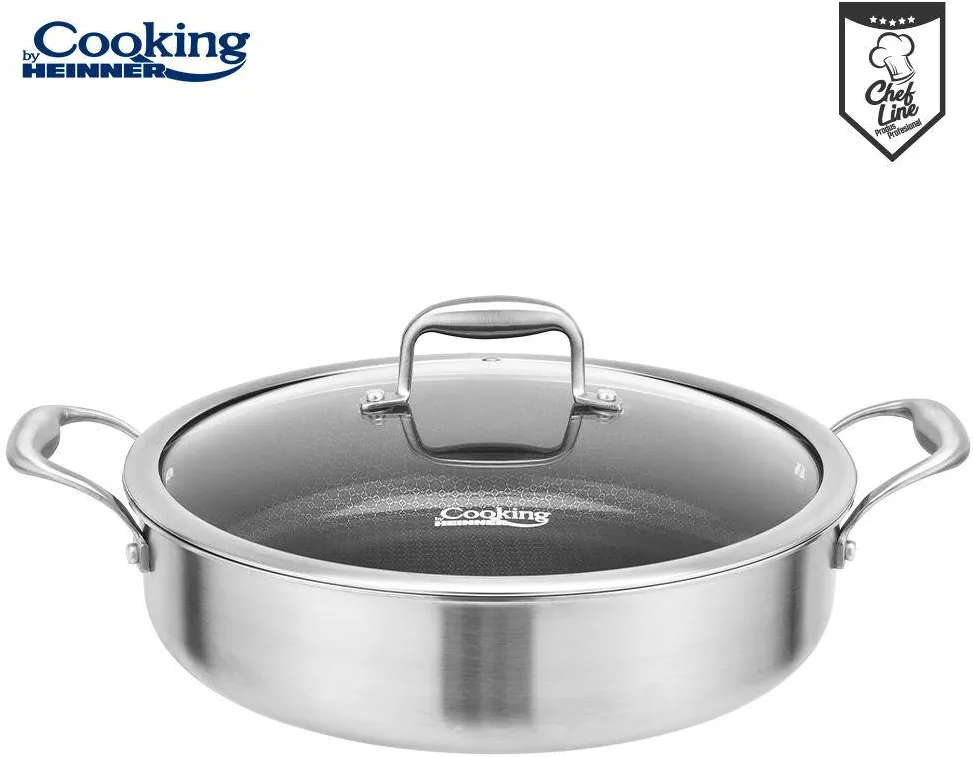 HEINNER CRATITA INOX+CAP 30x7.8 CM4.8L TITANIUM3