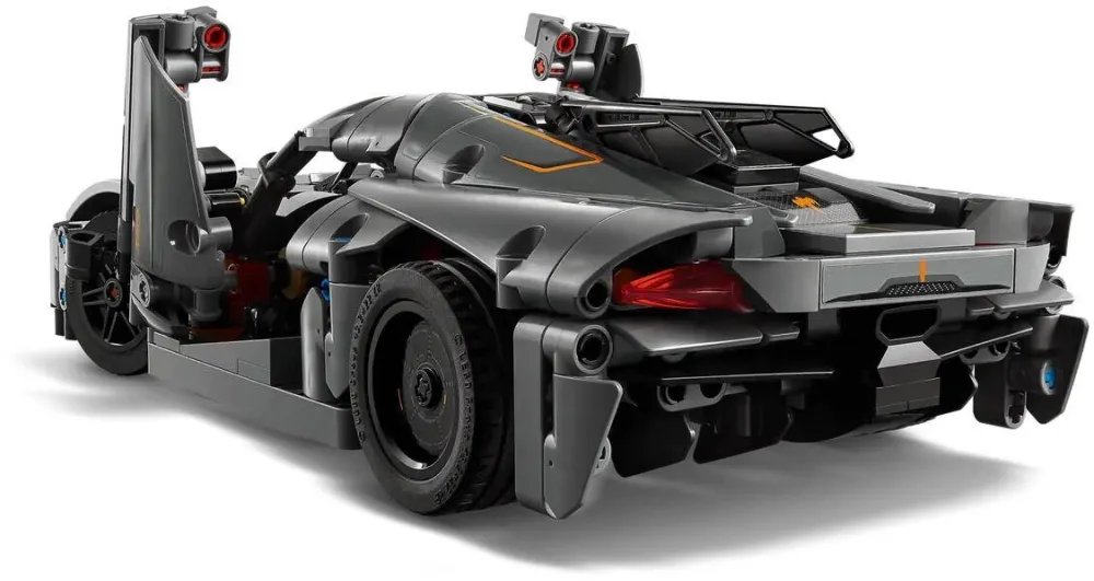 LEGO TECHNIC 42173 Koenigsegg Jesko Absolute Grey Hypercar