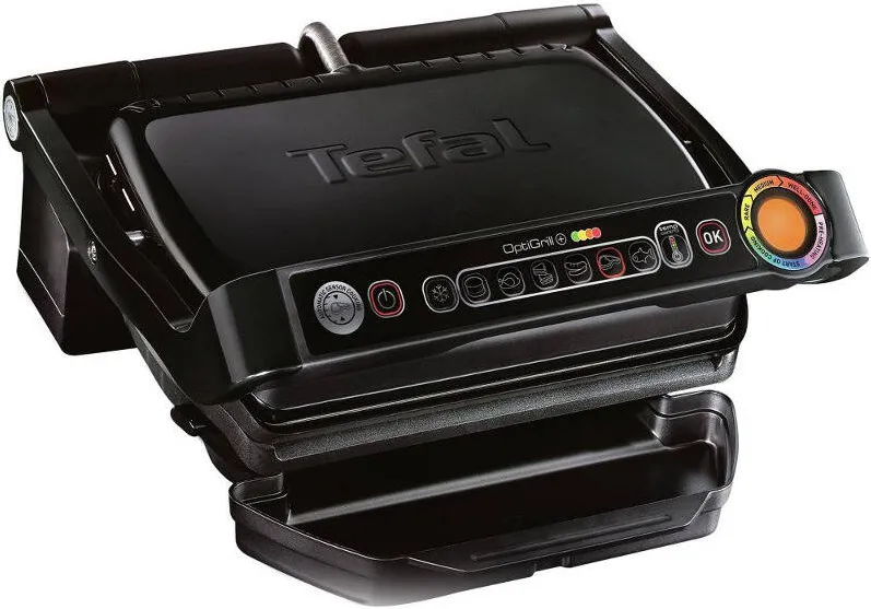 TEFAL Gratar electric GC712834 Grill Termostat 2000W Negru