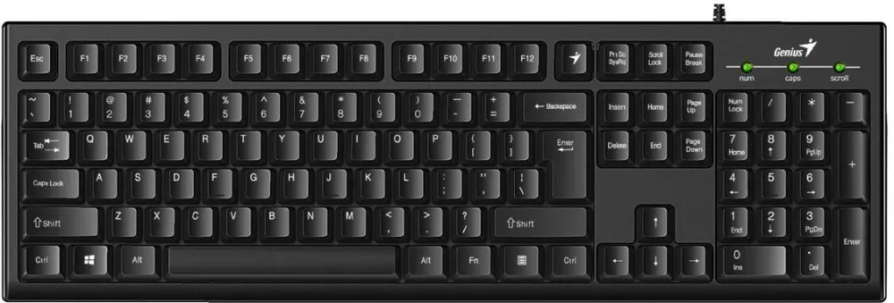 Tastatura GENIUS KB-100 Wired Black