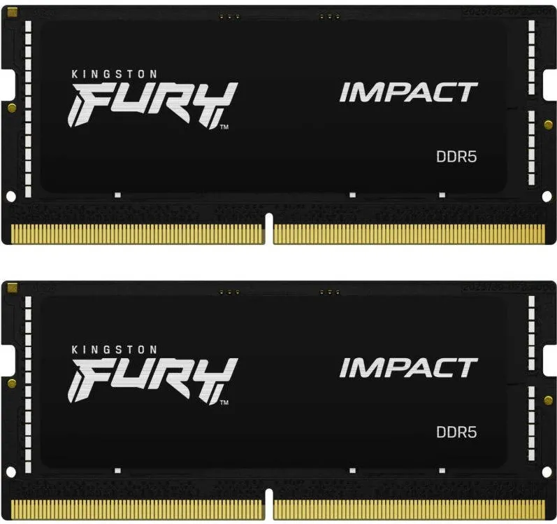Memorie Laptop Kingston FURY Impact, 32GB, DDR5, 5600MHz, CL40, 1.1v, Dual Channel Kit