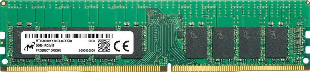 Memorie server Micron RDIMM DDR4 32GB 1Rx4 3200MHz PC4-25600 MTA18ASF4G72PZ-3G2R
