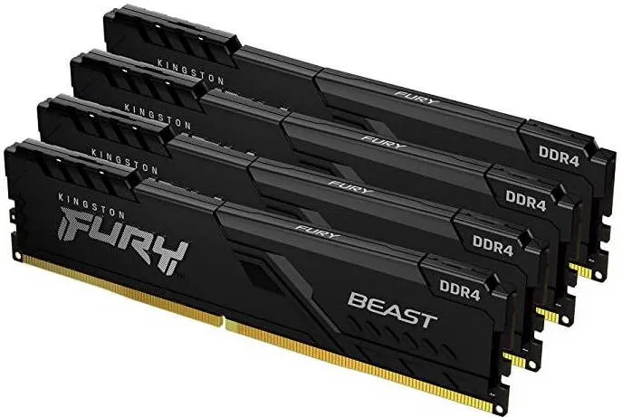 Memorie RAM Kingston FURY Beast 128GB DDR5 5600MHz CL40 Quad Channel Kit