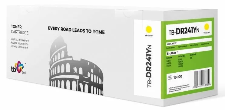 Drum Compatibil TB Print pentru Imprimanta DR241 TB-DR241YN YE