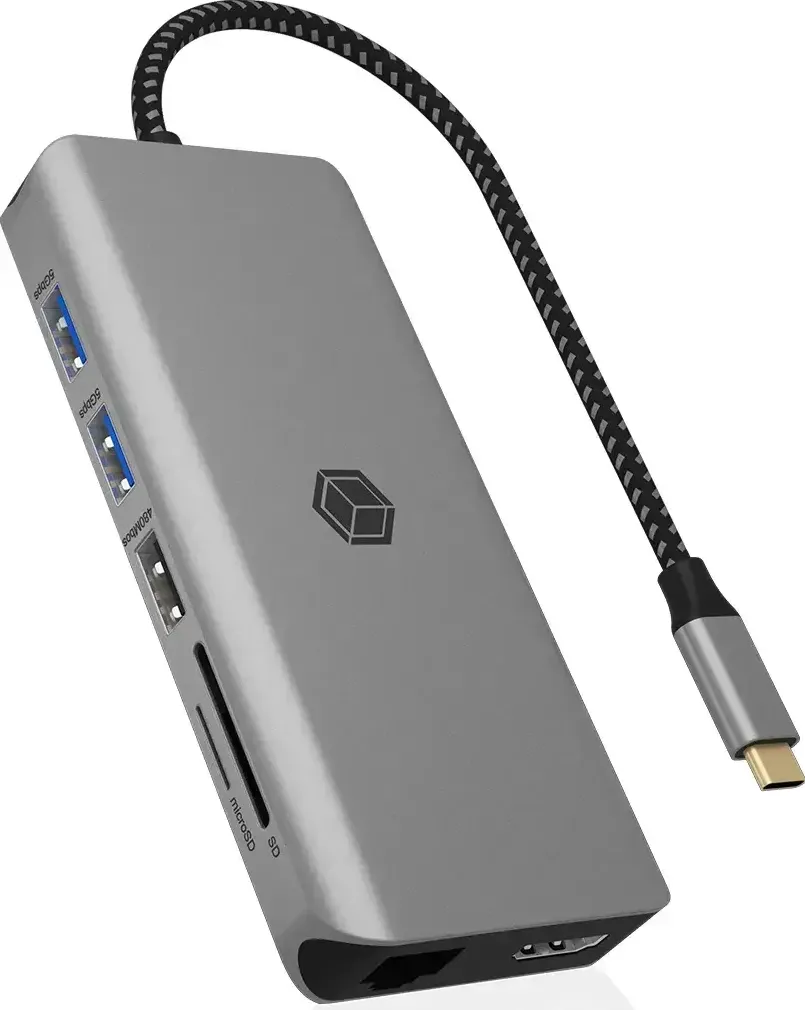 Docking Station Icy Box 12-in-1 mobile USB 3.2 Gen 1 Type-C retail
