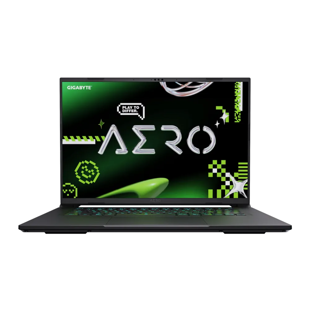 Laptop GIGABYTE AERO X16 1WH-93EEC64AH 16" QHD AMD R7 350/32GB/1TB/RTX 5070/Win11 Home/ENG kbd/Black-Gray/2Y Warranty