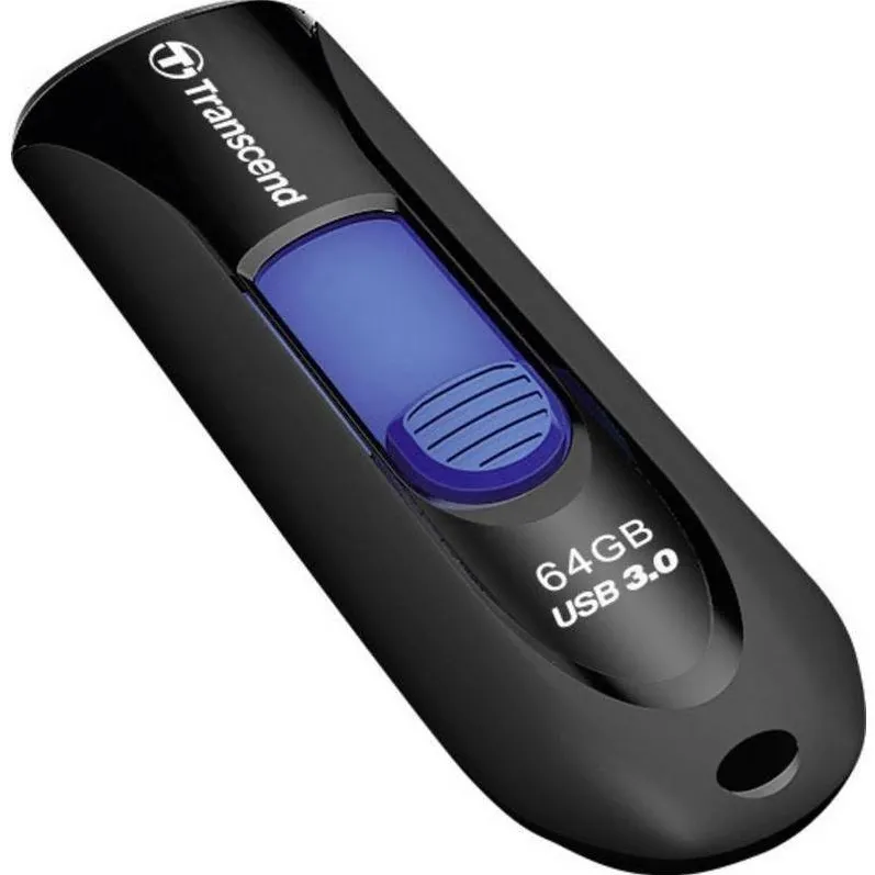 Memorie USB Transcend JetFlash 790 64Gb USB 3.0 negru-albastru