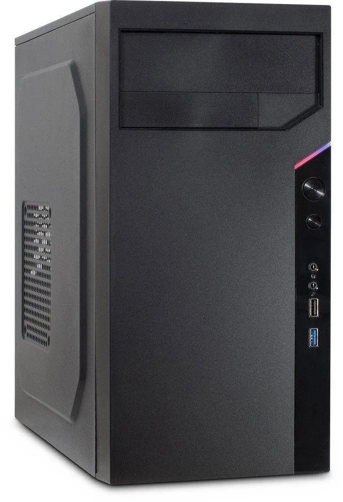 Carcasa PC Inter-Tech IT-6505 Reto,Micro-ATX,2 USB-Frontanschl.,sch