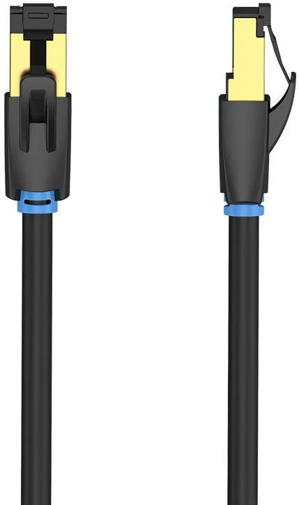 Cablu Vention Kabel sieciowy CAT8 SFTP Vention IKABJ RJ45 Ethernet 40Gbps 5m czarny