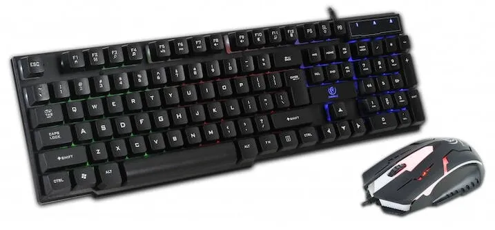 Kit Periferice Rebeltec Gaming Tastatura + Mouse OPPRESSOR