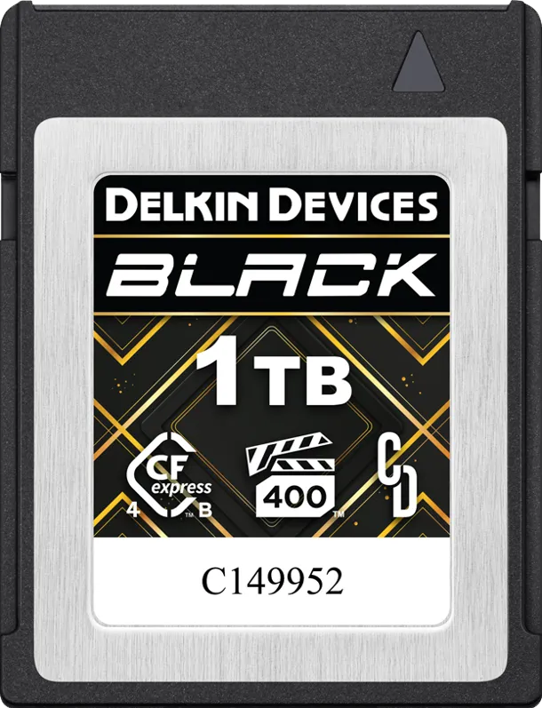 Card de Memorie DELKIN Delkin CFexpress 4.0 BLACK  Type B  R3630/W3130 (VPG400) 1TB