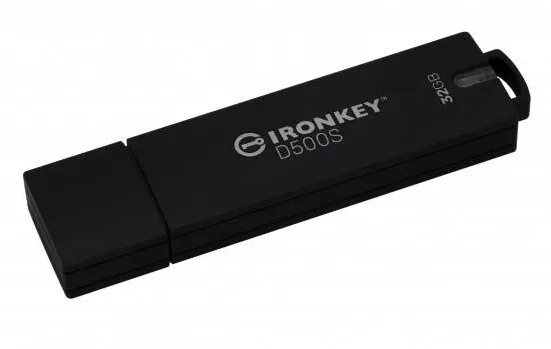 Memorie USB Kingston IronKey D500S 32GB FIPS 140-3 Level 3 256bit