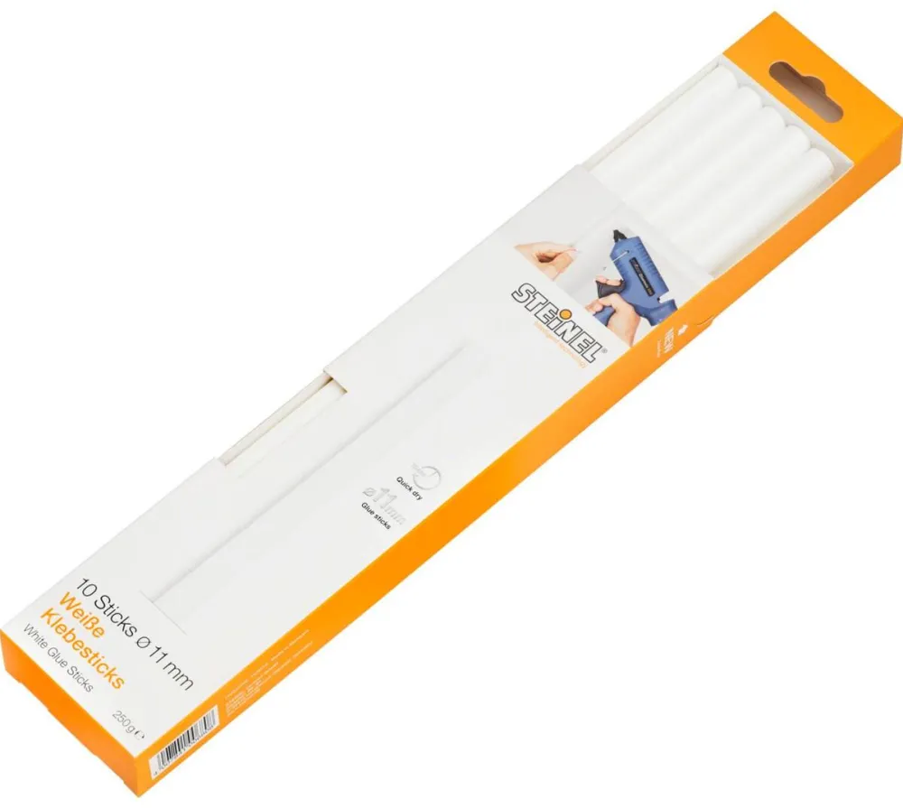 Steinel 1x10 Glue Sticks 11mm white 250G
