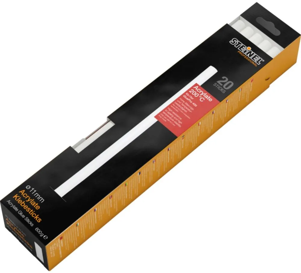Steinel 1x20 Glue Sticks 11mm Acrylate 600G