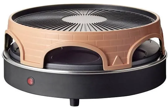 Cuptor Pizza si Grill Emerio Komb, Pizzarette, Raclette, Grill, 6 Pers