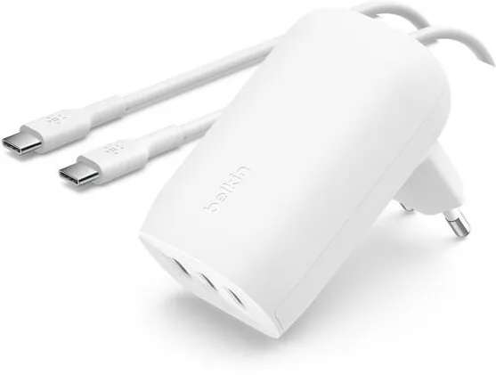BELKIN Incarcator telefon Boost Charge, 67W, 3xUSB-C, alb
