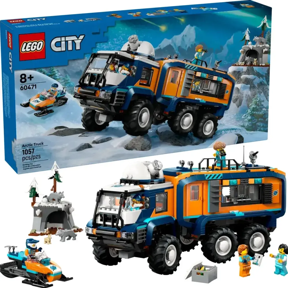 LEGO City - Camion Arctic cu Laborator