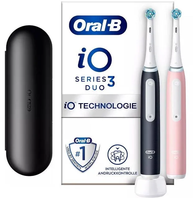 BRAUN Periuta de dinti electrica Oral-B iO 3 DUO Roz/Negru