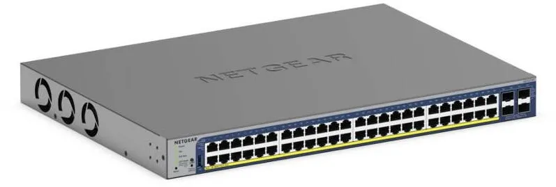 Switch Netgear NETGEAR 52-Port PoE Gigabit/10G Stackable Smart Switch (GS752TXP)