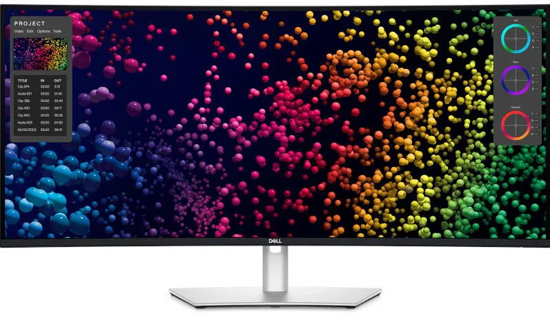 Monitor Dell UltraSharp U4025QW Curbat 39.7 inch UWUHD IPS 5 ms 120 Hz Thunderbolt HDR