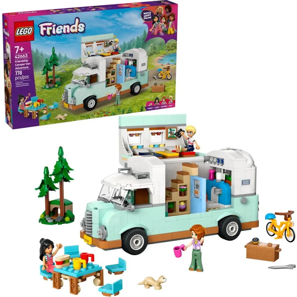 LEGO FRIENDS 42663 Friendship Camper Van Adventure