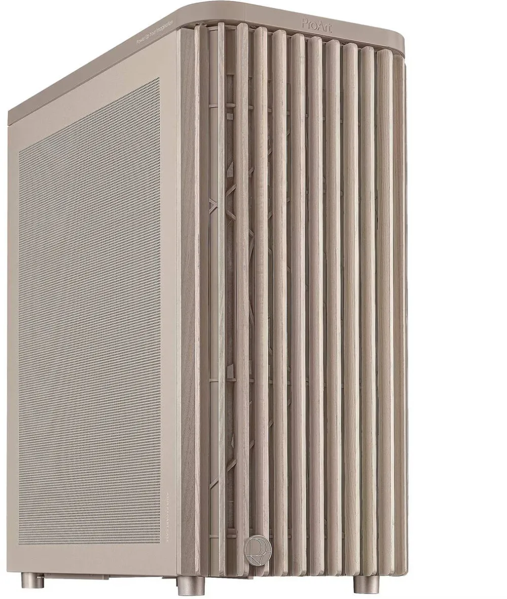 Carcasa PC Asus ASUS Proart PA401 Wood Mesh PWM Beige