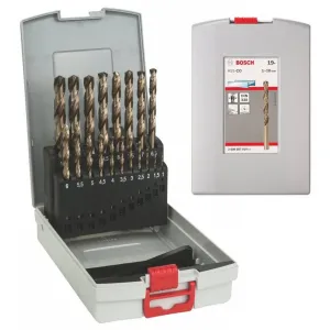 BOSCH Set Burghie, Cobalt, Metal, 19 piese, 2608587014