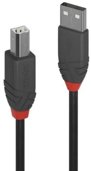 Lindy Cablu 3m USB 2.0 Type A to B Anthr