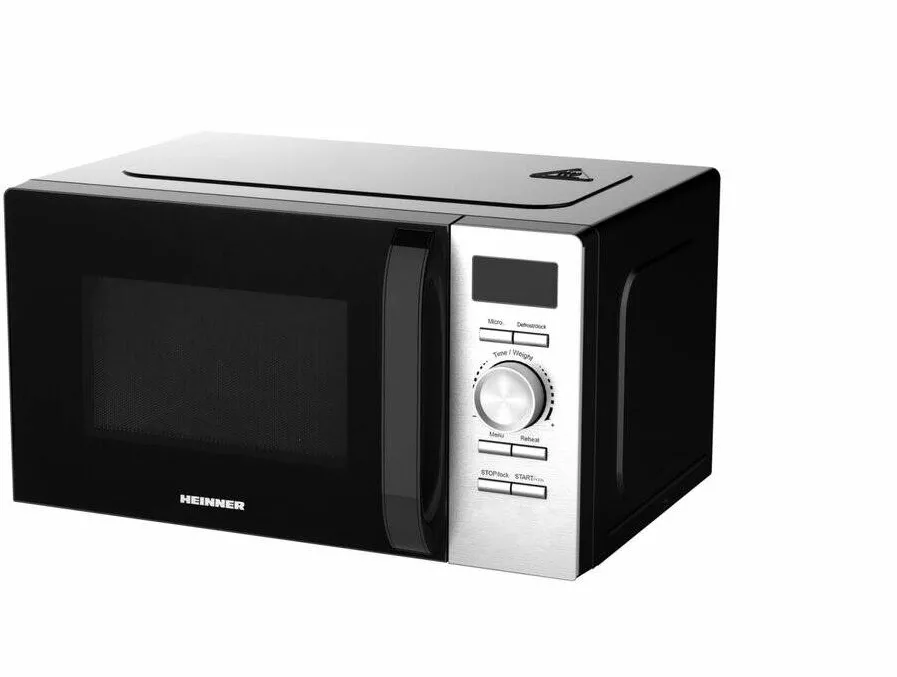 Cuptor cu Microunde HEINNER HMW-D2060BK, 20L, 700 W,  Negru-Inox