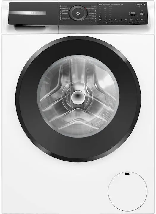 BOSCH Masina de spalat rufe Bosch WGH24400BY, 9 kg, 1400 RPM, Touch control, EcoSilence Drive, Iron Assist, Home Connect, Added steam, Clasa A, 60 cm, Alb
