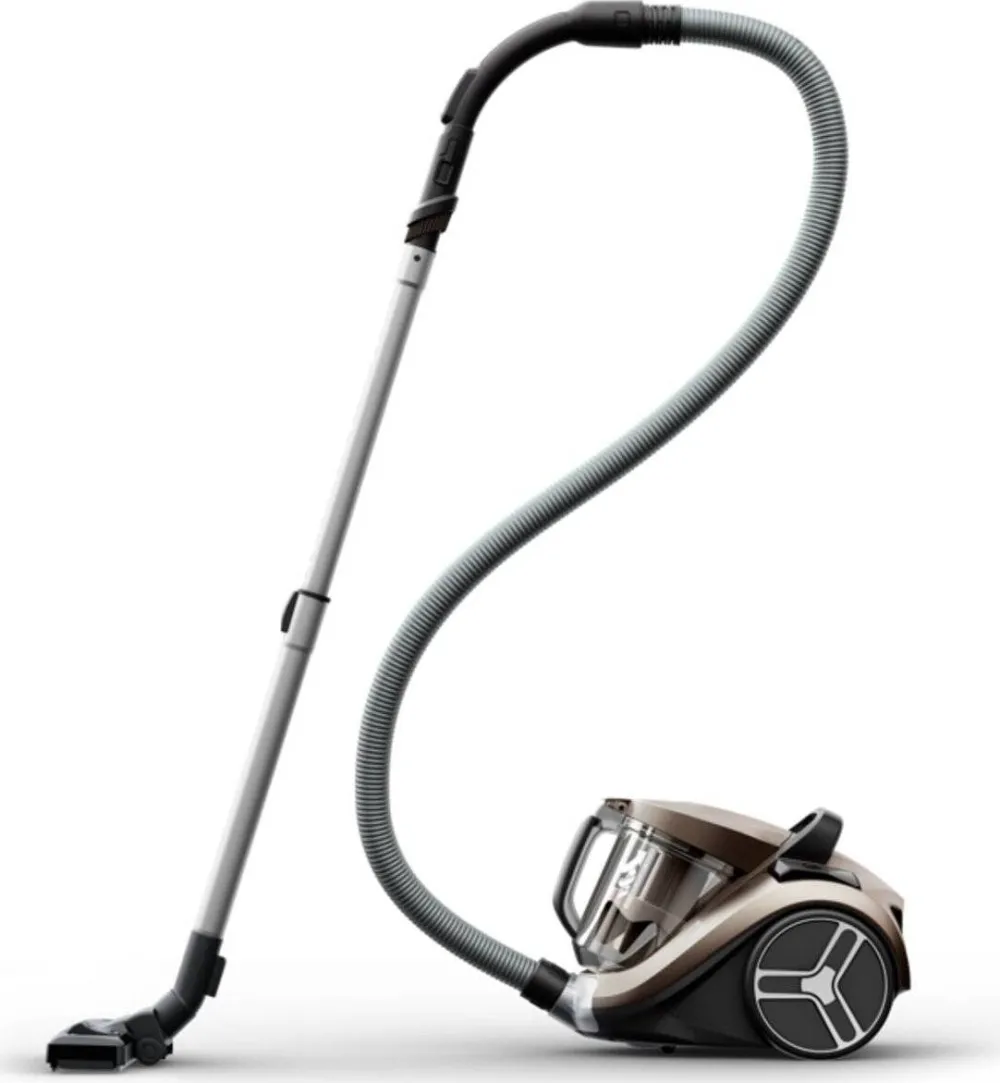 Aspirator ROWENTA fara sac Compact Power XXL RO4B50EA, 900 W, recipient pentru praf 2.5 L, 3 niveluri de filtrare, crem