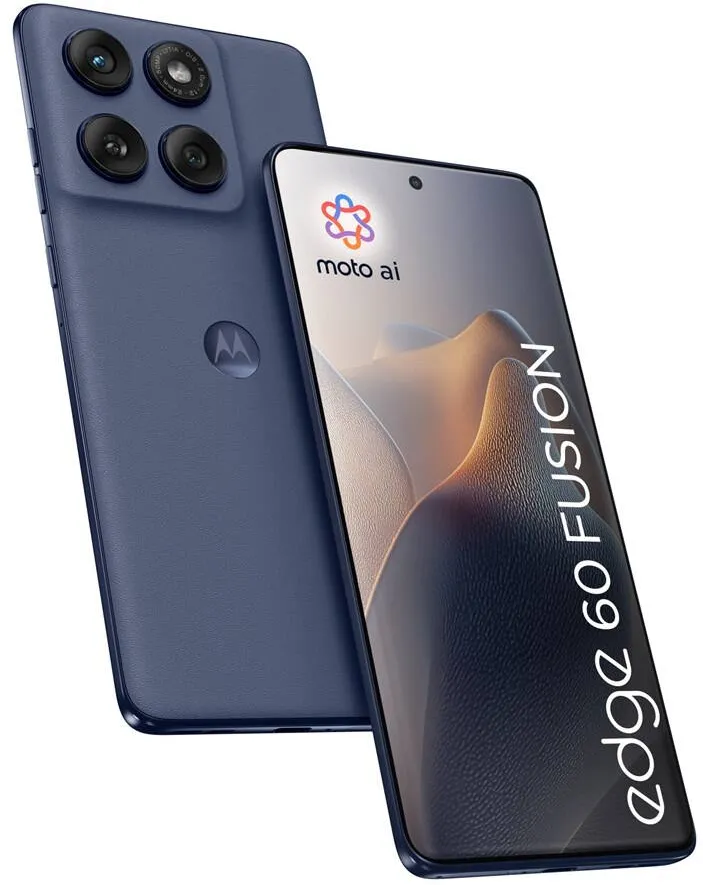 Smartphone MOTOROLA Motorola edge 60 fusion 16.9 cm (6.67") Dual SIM Android 15 5G USB Type-C 8 GB 256 GB 5200 mAh Grey