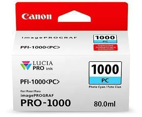 Cartus Imprimanta Canon PFI-1000PC CYAN