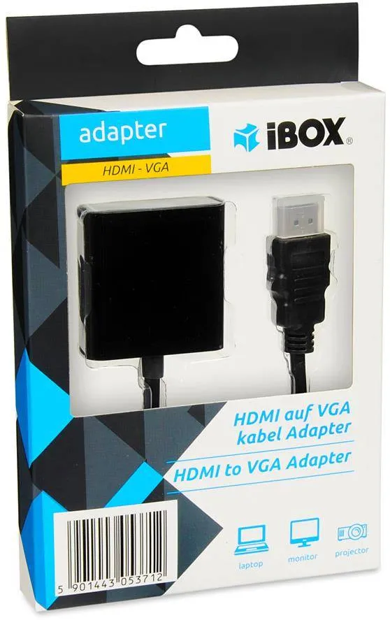 IBOX I-BOX IAHV01 HDMI to VGA Adapter
