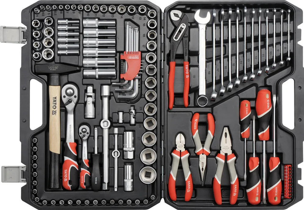 YATO YT-38901 Tool set XXL 1/4-1/2" 122 items