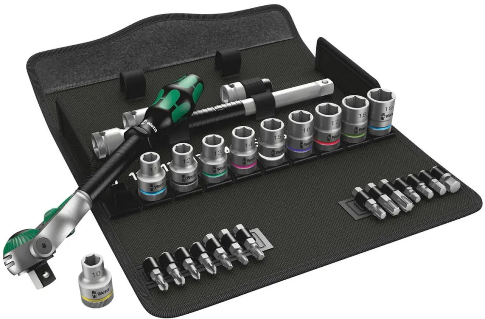 WERA 8100 SC 6 Zyklop Set de Clichet de Viteza
