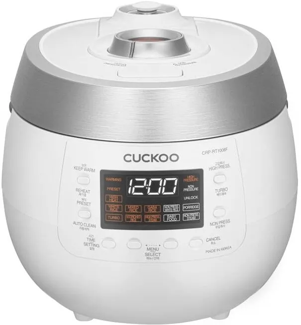 Cuckoo Rice Cooker TWIN PRESSURE Alb - CRP-RT1008F