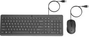 Kit Periferice HP tastatura + mouse 150, Black
