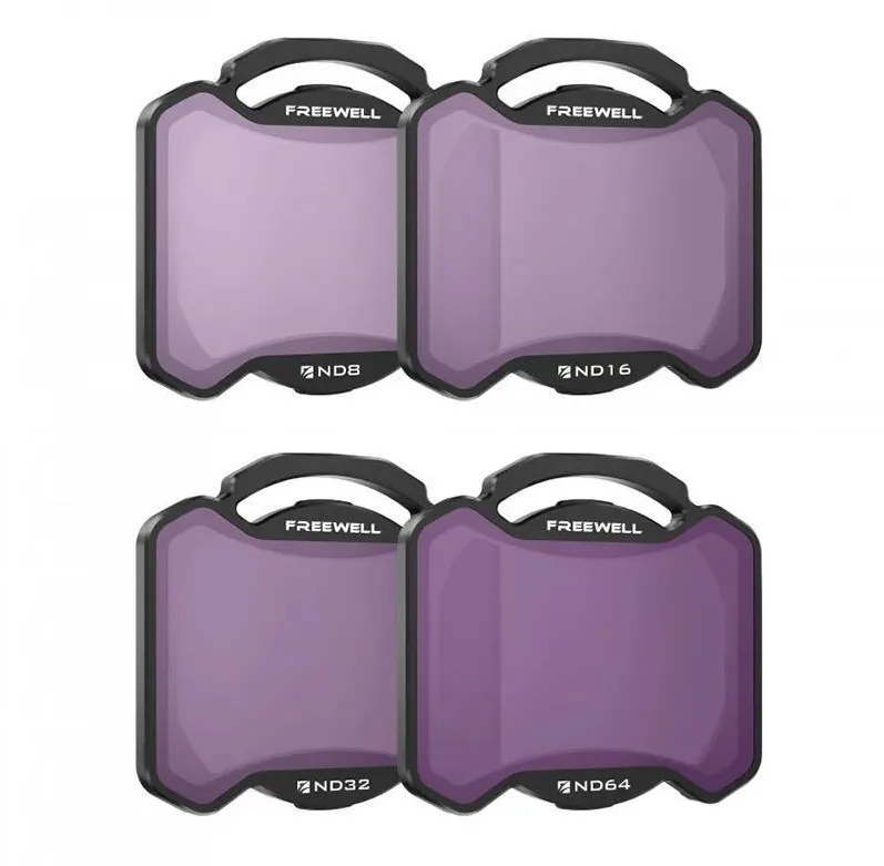 Freewell Set of 4 filters ND8,16,32,64 Freewell for DJI Avata 2