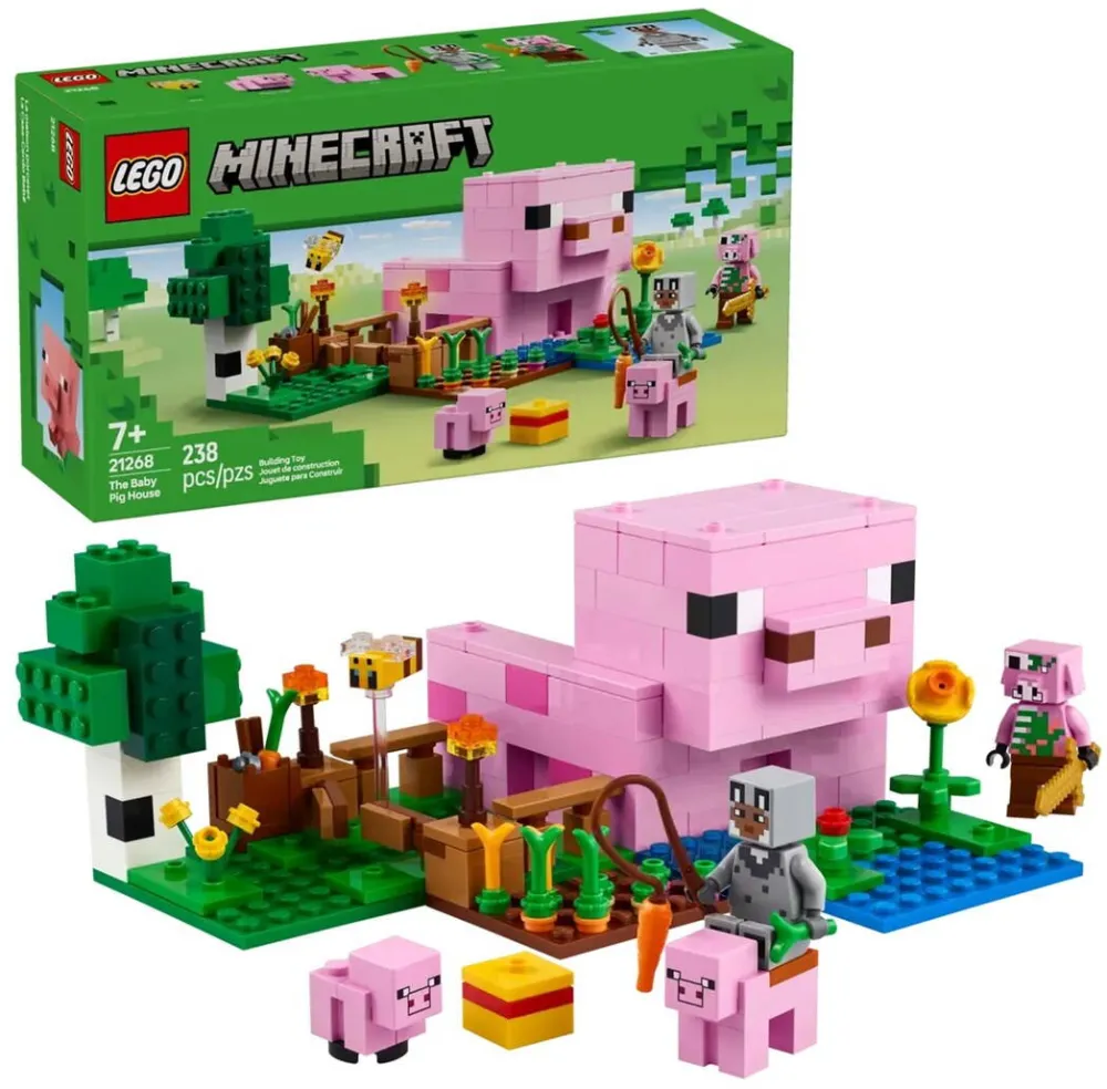 LEGO MINECRAFT 21268 The Baby Pig House