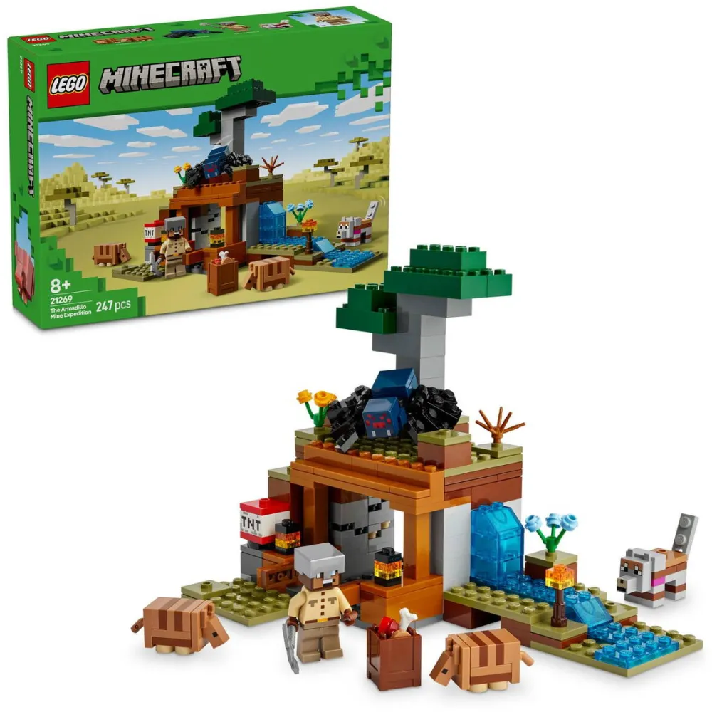 LEGO Expeditia de Minerit cu Tatu, 21269