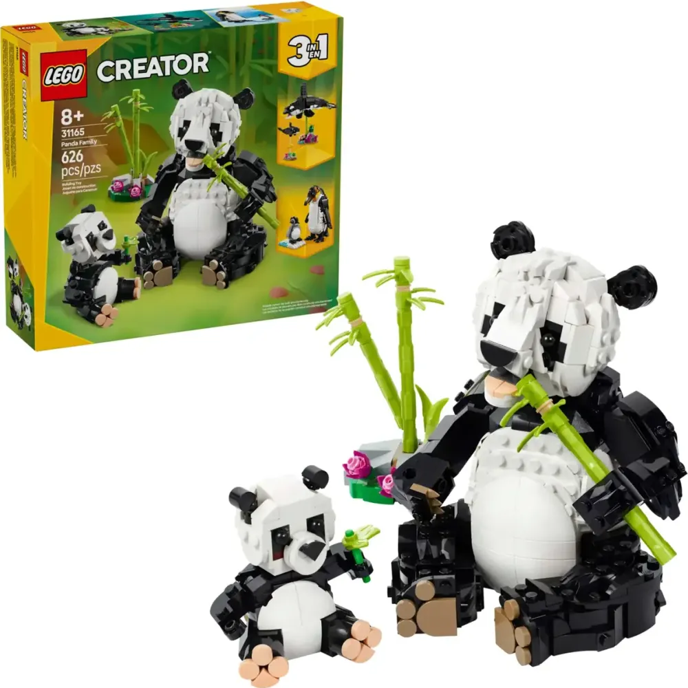 LEGO 31165 Creator 3-in-1 Wild Animals: Panda Family