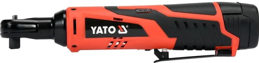 YATO Cheie cu clichet YT-82902, 12 V, 1 x 2 Ah, Rosu/Negru