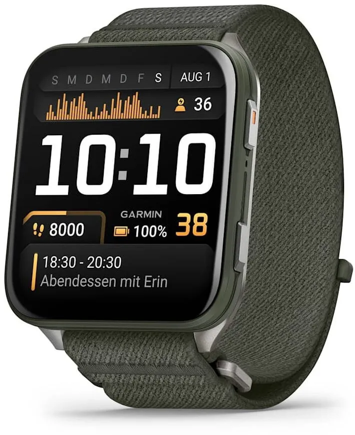 Smartwatch Garmin Venu X1 5.08 cm (2") AMOLED Digital 448 x 486 pixels Touchscreen Grey Wi-Fi GPS (satellite)