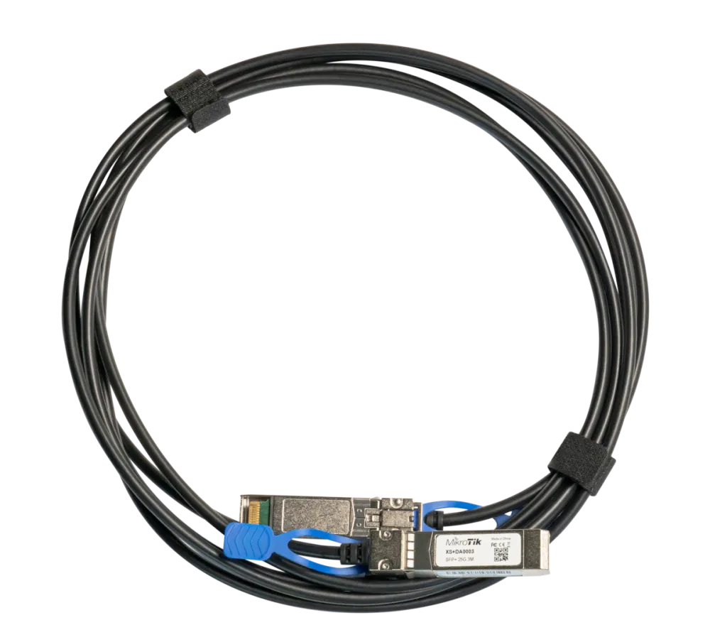 Accesoriu Retea MIKROTIK XS+DA0003 3m Direct attach cable SFP 1G SFP+ 10G 25G SFP28 support