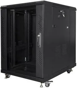 Rack LANBERG Free standing cabinet 19 inches 15U 600X800mm black