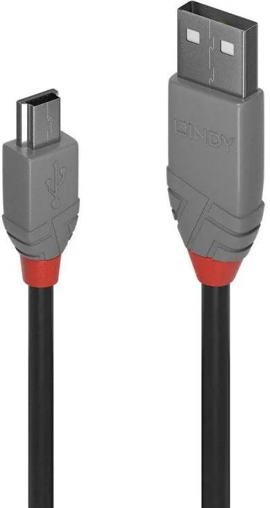 Lindy Cablu 5m USB 2.0 Type A to Mini-B