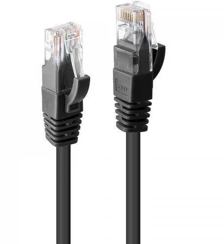 Cablu Lindy LY-48078, U/UTP, Cat.6, 2m, Black